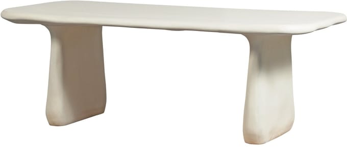 WOOOD Loggia Tuintafel - Polymeer - Naturel - 75x200x100