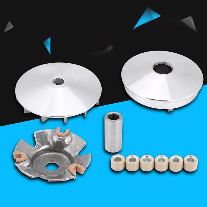 Complete Motorfiets Koppeling Assemblage Variator Assemblage Kit voor GY6 Scooter Roller 125cc 150cc 157QMJ