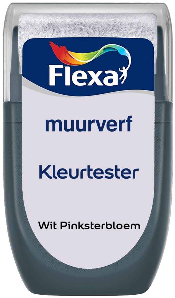 Flexa - Kleurtester Muurverf - Wit Pinksterbloem - Mengverf - 30 Ml