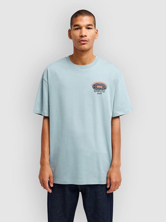 RVCA The World T-Shirt grijs