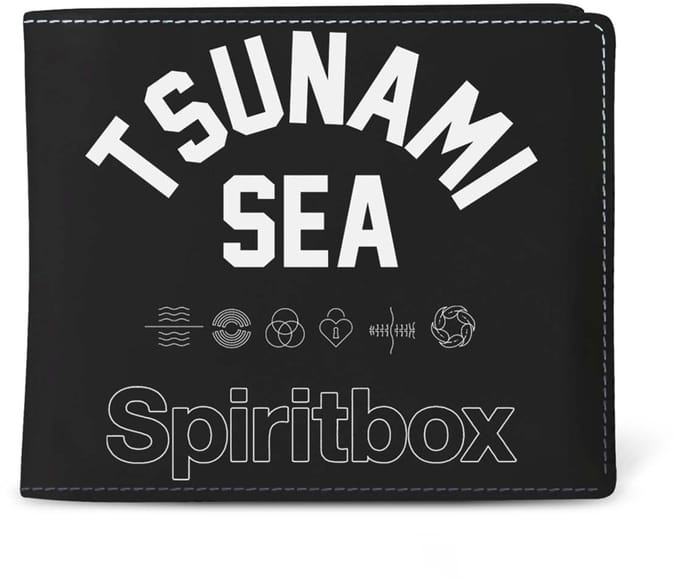 Rocksax Spiritbox - Tsunami Sea Portemonnee - Zwart