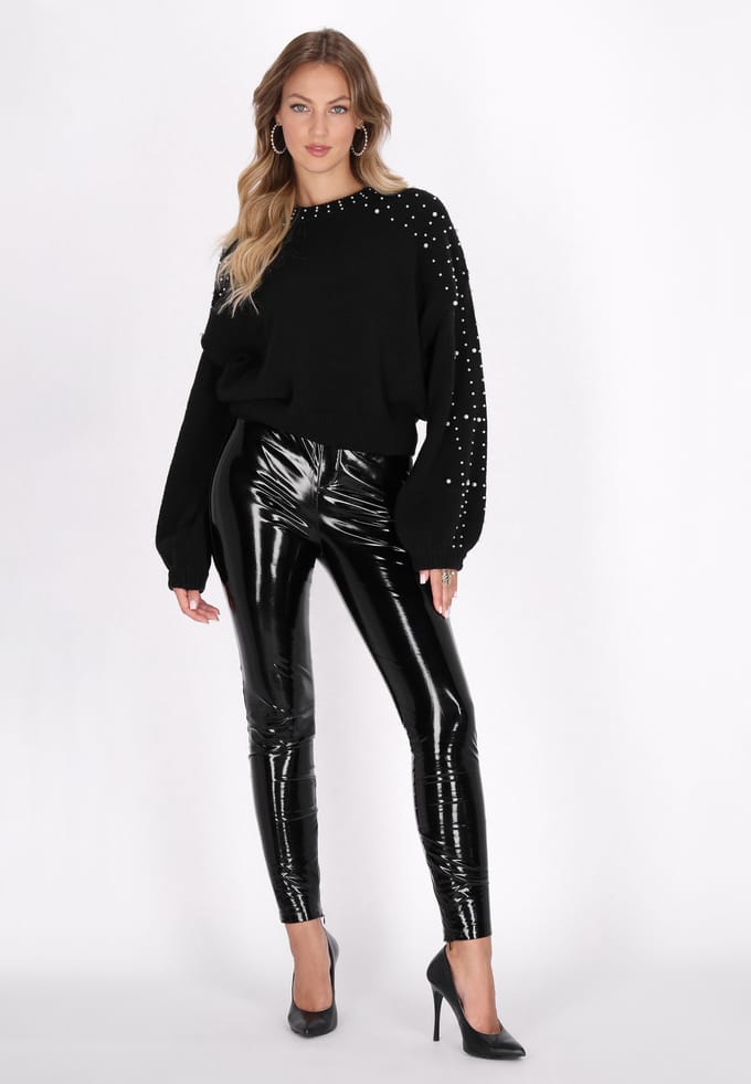 Faina Jumper Dames zwart