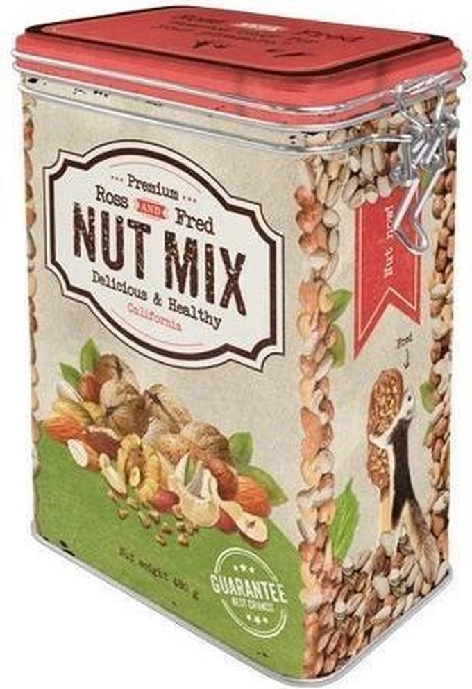 Nut Mix Bewaarblik Met Beugelsluiting