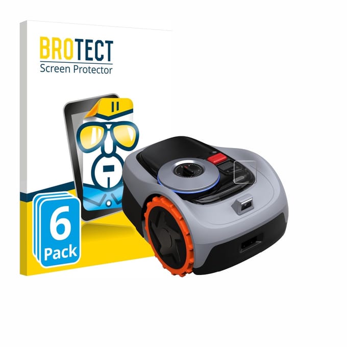 BROTECT - Screenprotector voor Navimow i105E+ - Folie Beschermfolie transparant 6 Stuks
