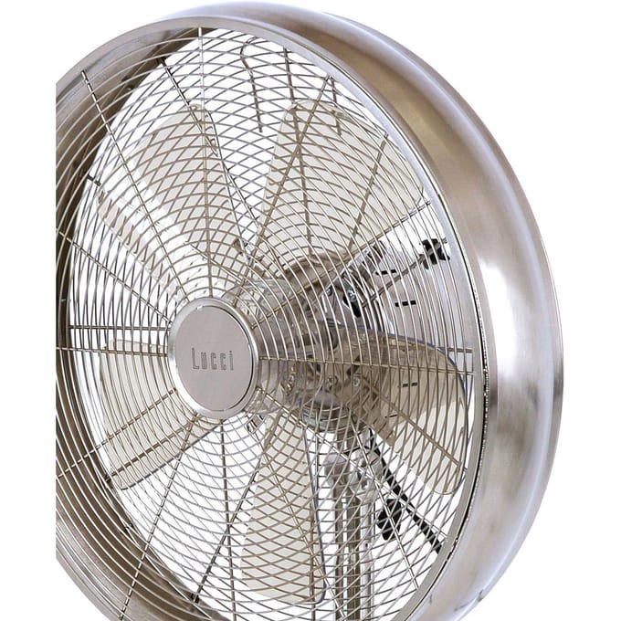 Beacon Lighting Staande ventilator Breeze chroomkleurig, ronde voet, stil