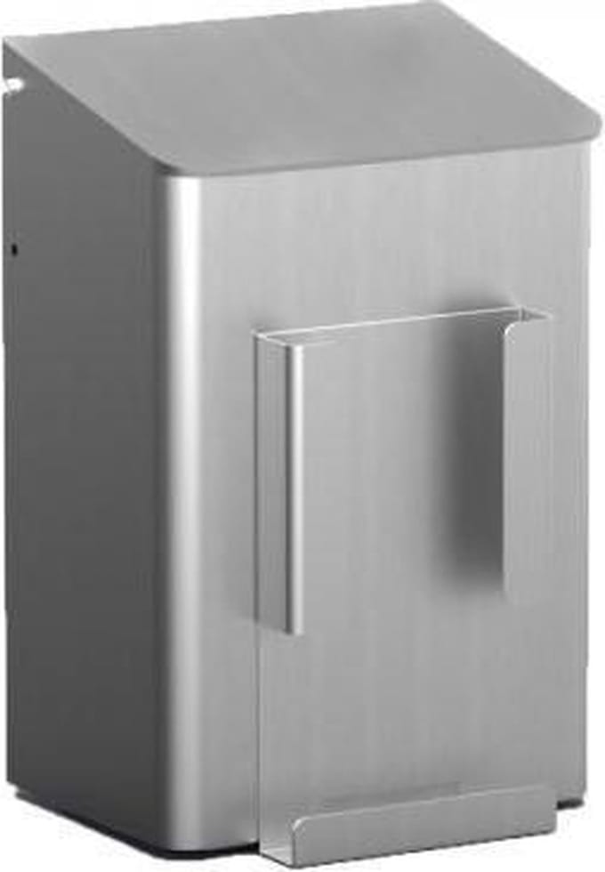 MediQoline | Hygiënebak & zakjeshouder | Aluminium | Inhoud: 6 liter