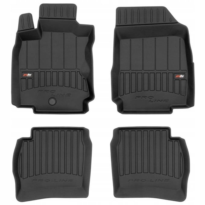 FROGUM 3D – Rubber automatten – Perfecte pasvorm – Hoge rand – Geurloos (Nissan)