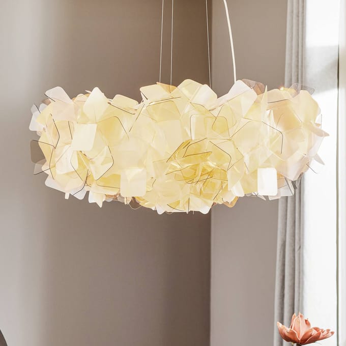 Slamp Clizia hanglamp, Ø 78 cm, fumé
