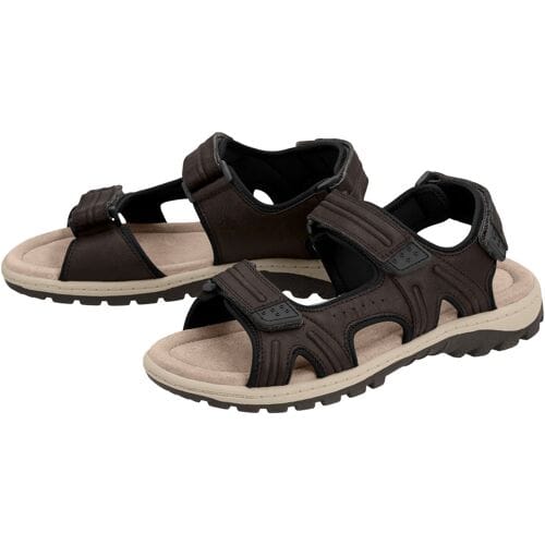 ESMARA MEN Heren sandalen (Bruin, 44)