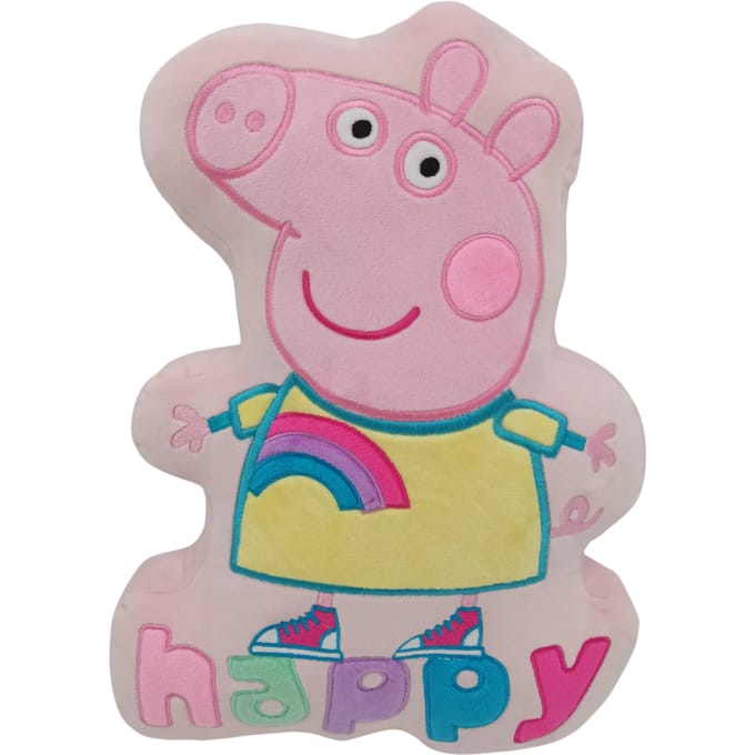 Peppa Pig gevormd kussen