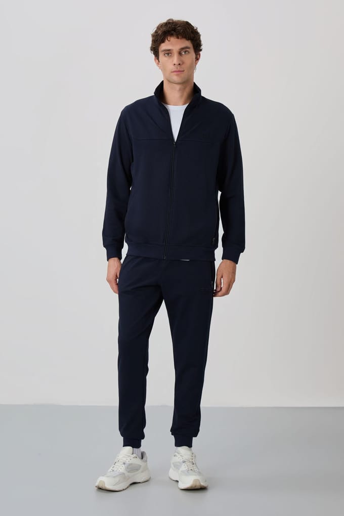 Heren Fleece Sweatshirt en Broek Set