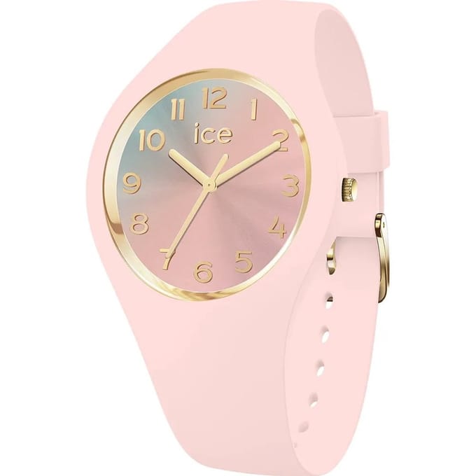 Ice Watch ICE sunset - Soft pink 024988 Horloge - Siliconen - Roze - Ø 34 mm