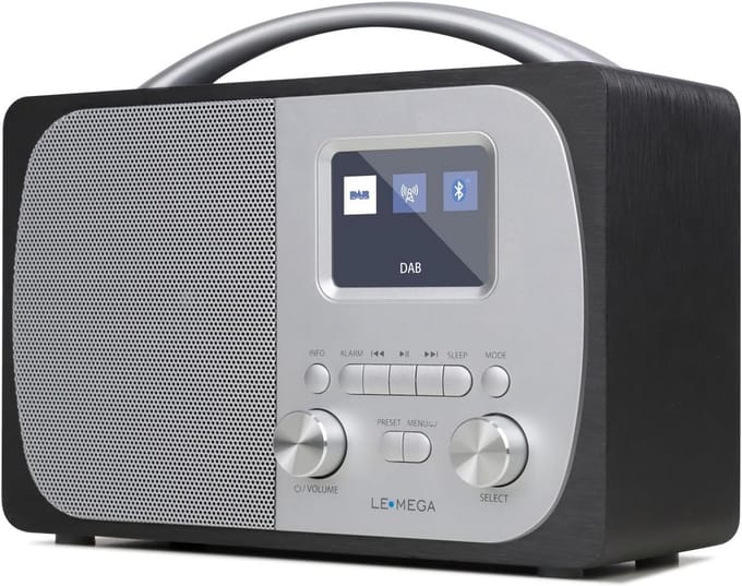 Wekkerradio DAB Plus - Digitale Klok - Dementieklok - Slaap