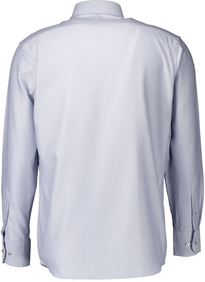 Eterna - Overhemd Blauw Eterna Lange Mouw Overhemd Blauw 1188 X687