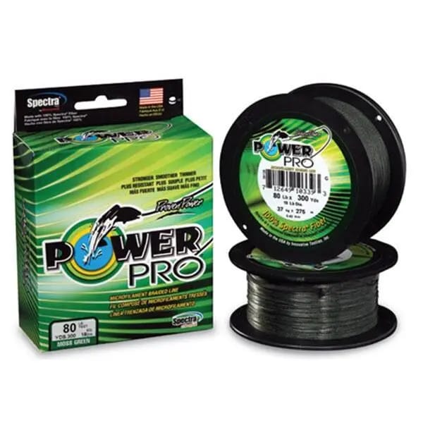 Power Pro Dyneema | Moss Green | 0.56mm | 455m