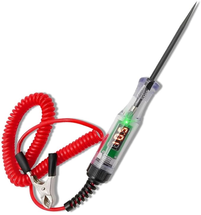 Spannings Tester voor 5-120 V DC | Auto Schakelaar | Digitale LCD Indicator | Voertuig Test Lichten