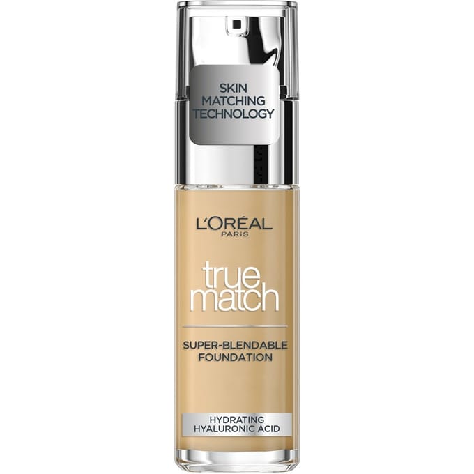L’Oréal Paris True Match Foundation - 3D/W - Natuurlijk Dekkende Foundation met Hyaluronzuur en SPF 16 - 30ml - Vegan