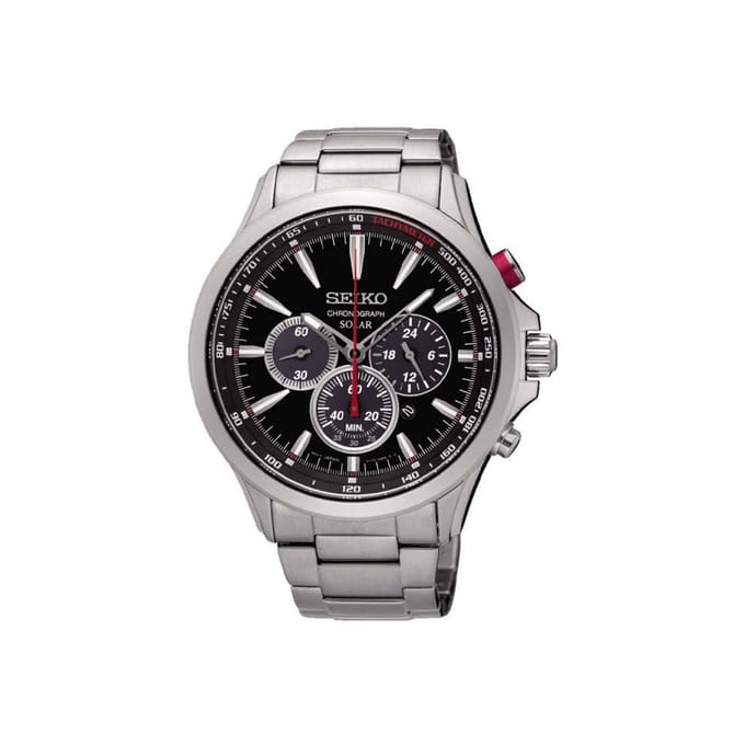Seiko Chronograph SSC493P1 Solar 45mm 10 ATM