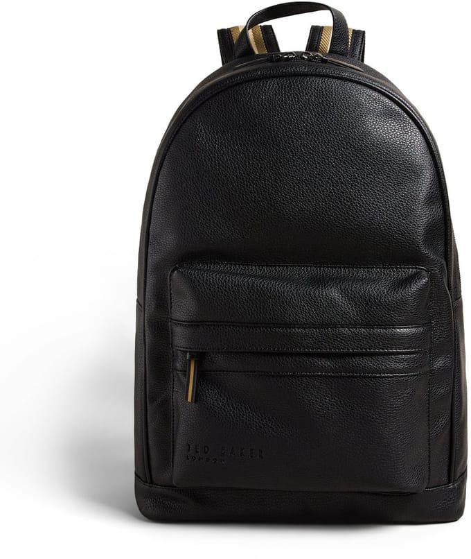 Ted Baker Laptop rugzak Rugzak met laptopvak Kaileb Webbing Backpack Black Zwart