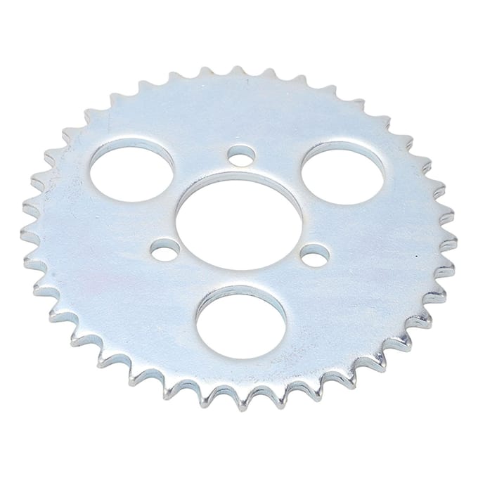 T8F 38T Pignon de Roue Arrière 101mm Diamètre Léger Portable Adapté Pour Scooter Goped 2 Temps 43cc 49cc white