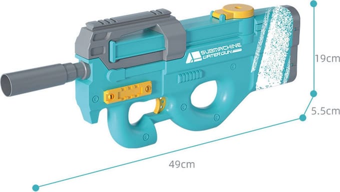WaterBlast - Volledig Elektrisch Waterpistool Typhoon - Groen