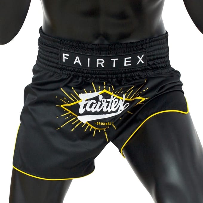 Fairtex BS1903 Muay Thai Shorts - Focus - Zwart L