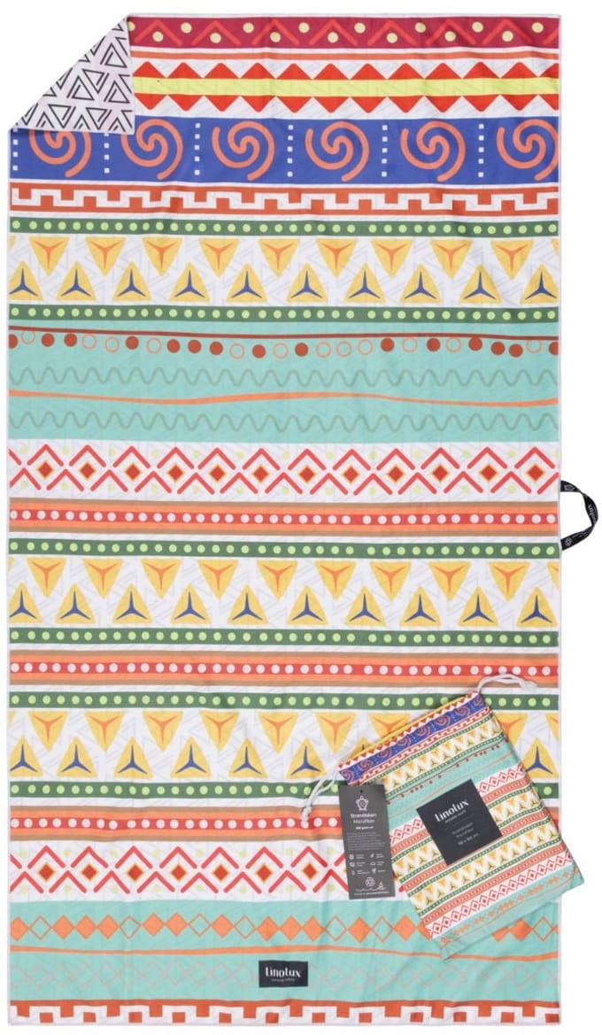 Linolux Microvezel Reishanddoek Roosa Multi 90x160