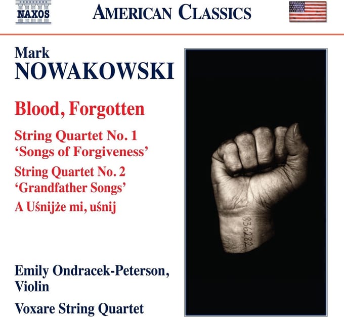 Emily Ondracek, Voxare String Quartet - Blood, Forgotten (CD)