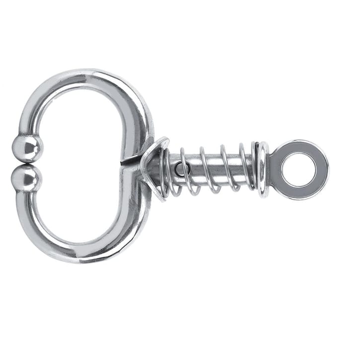 Accessoire d'élevage d'anneau de nez de bétail de vache de taureau d'acier inoxydable(Pince à becs ressorts)