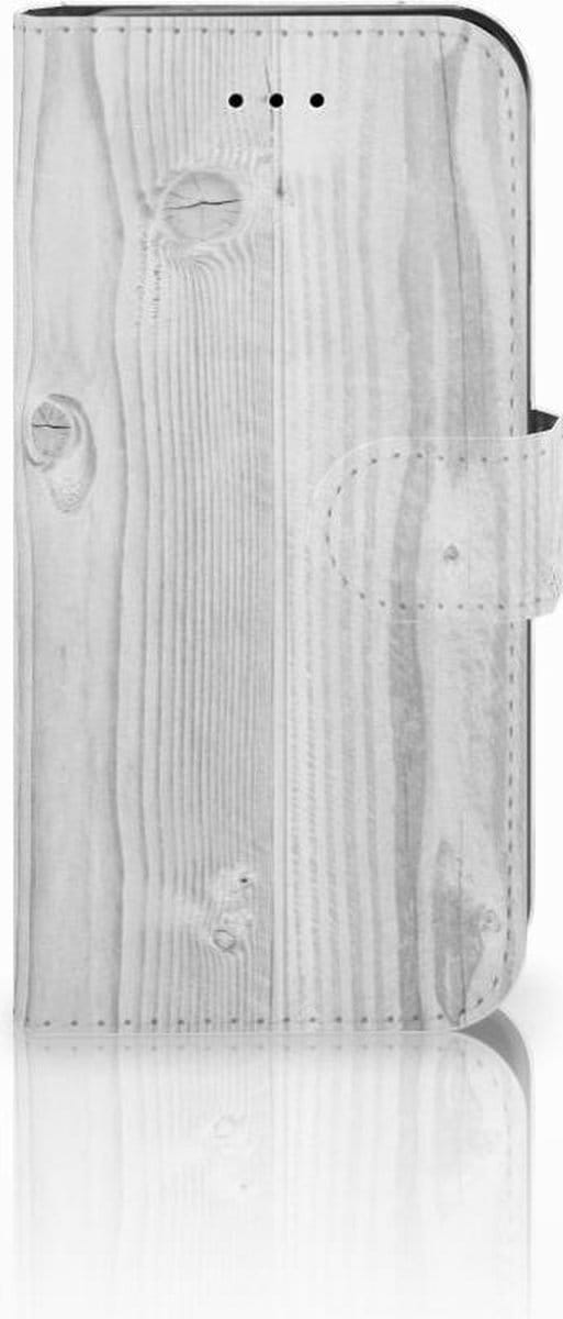 iPhone 7 | 8 | SE (2020) | SE (2022) Book Style Case White Wood