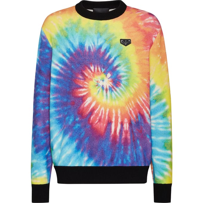 Pullover Ronde Hals Tie Dye
