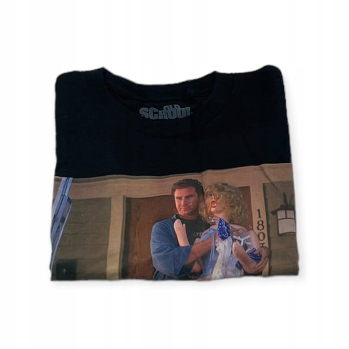 Koszulka T-shirt męski okrągły dekolt SPENCER'S OLD SCHOOL M gray