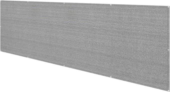 Tuinscherm Gaas - Privacy Scherm - Balkon Afschermen - 85% Blokkering - 40x700cm - Grijs