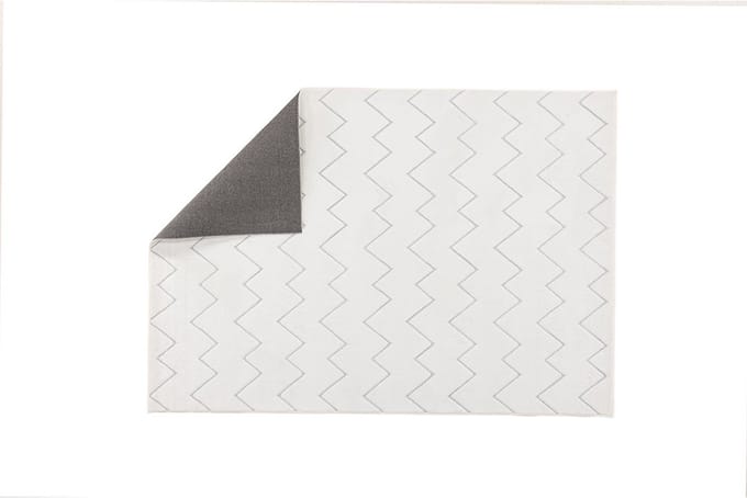 Fia vloerkleed 200x290 cm wit.
