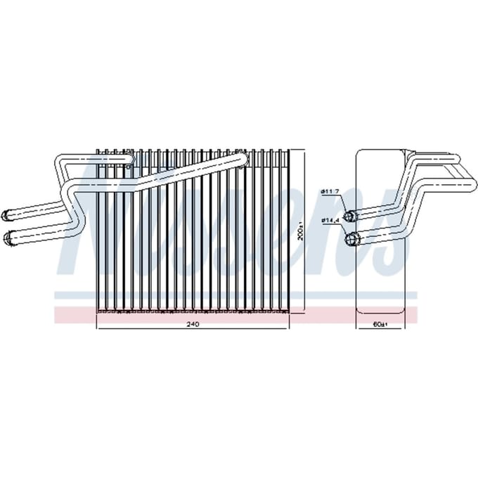 Verdamper, airconditioning NISSENS 92215