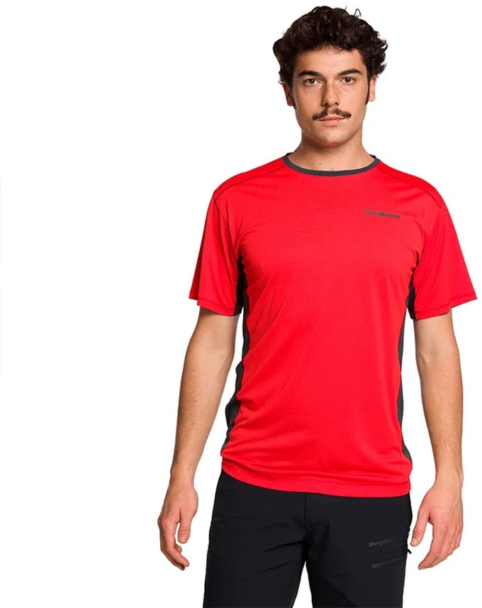 Trangoworld Ritsem T-shirt Met Korte Mouwen Rood M Man