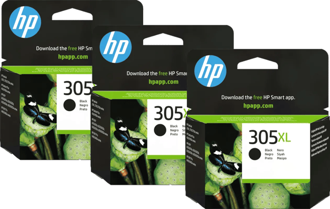 HP 305XL Cartridge Zwart (3 stuks)