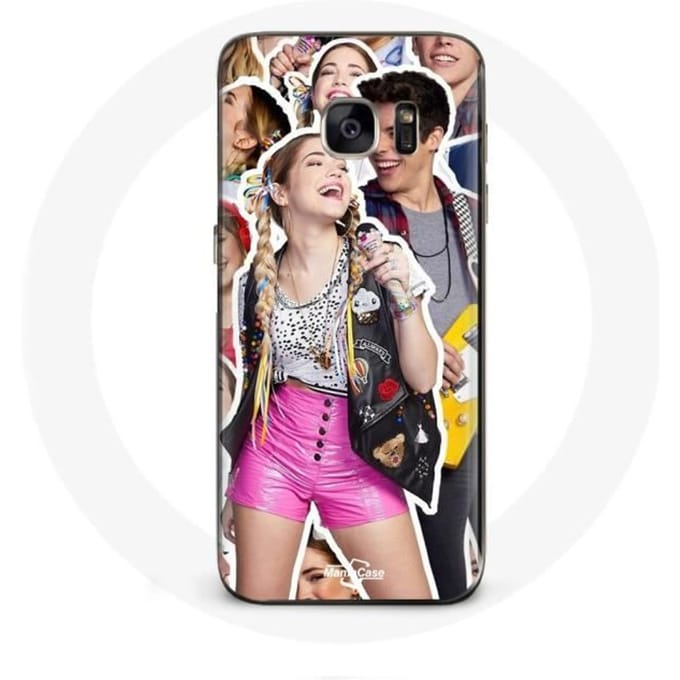 Case voor Samsung S6 Volg je dromen Mía Cáceres en Álvaro Paz