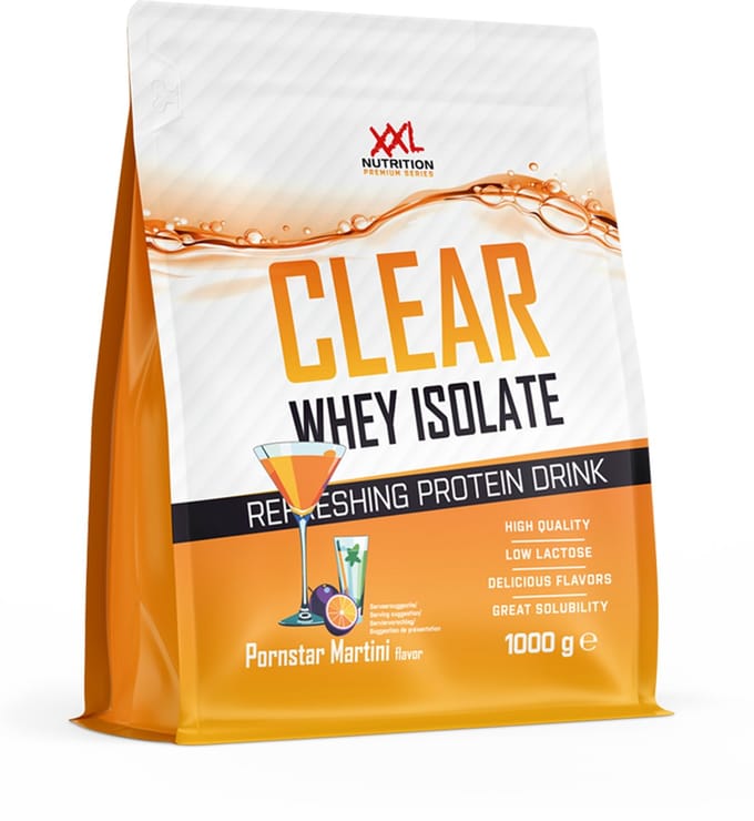XXL Nutrition - Clear Whey Isolate - Pornstar Martini - Eiwitpoeder - 1000 g