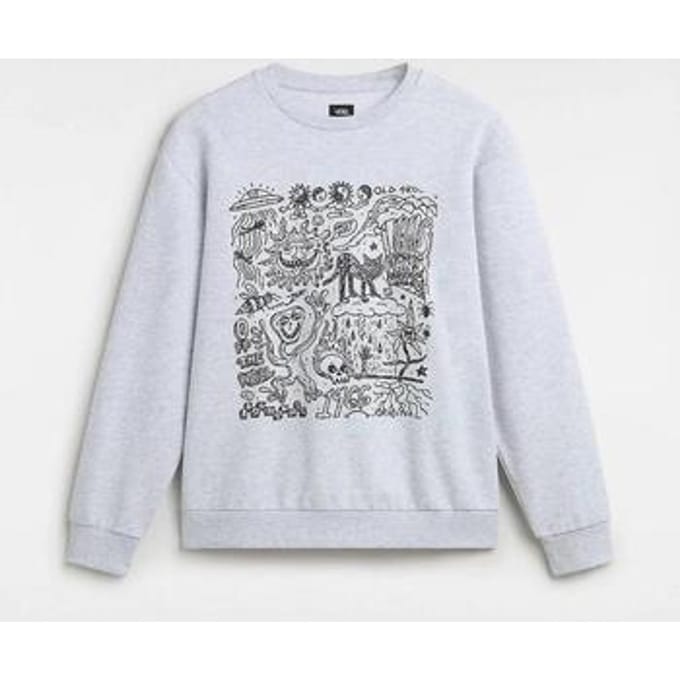 Sweaters Vans Skool Doodle Ft Relaxed Crew