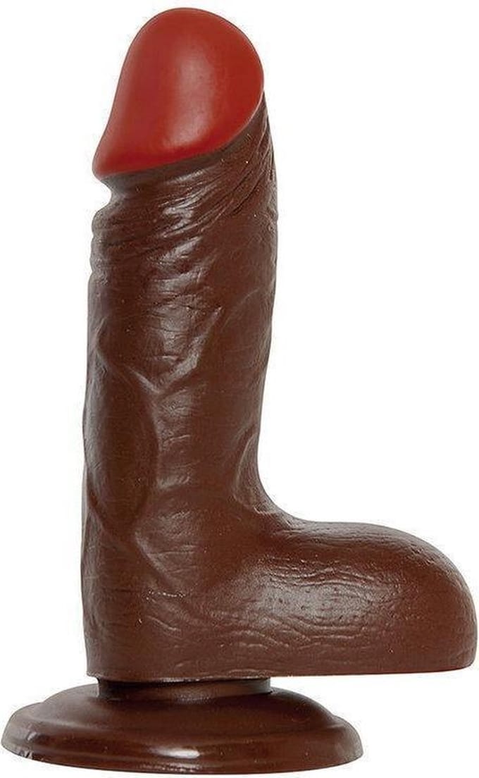 Toyz4Lovers Real Rapture Brown 6 Inch - Dildo