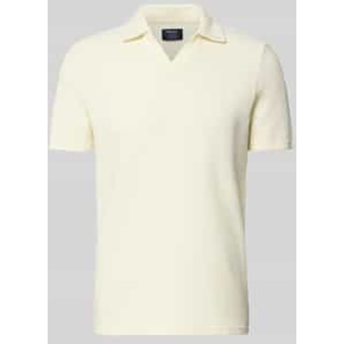 Regular fit Poloshirt van Katoenmix