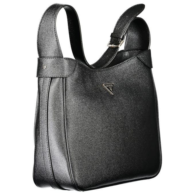 GUESS Schoudertas Fedora Hobo Bag Black Zwart