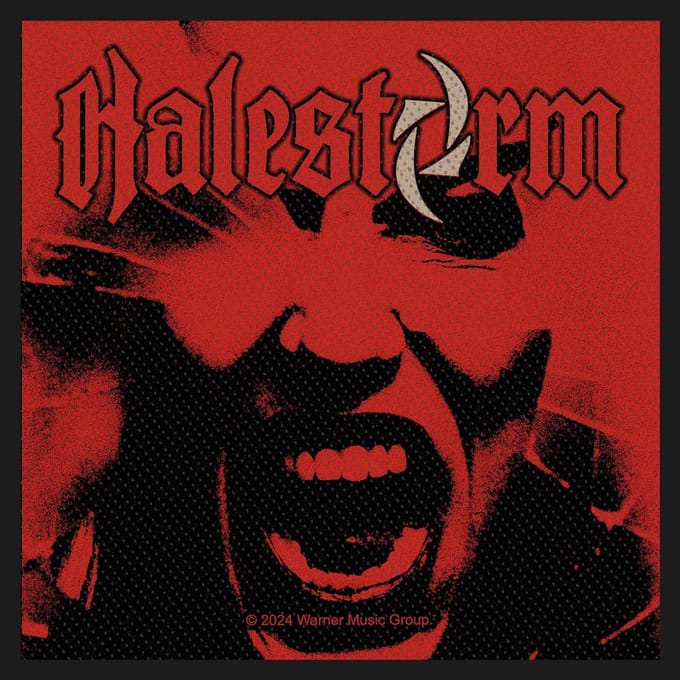 Halestorm - Back From The Dead Patch - Rood/Zwart
