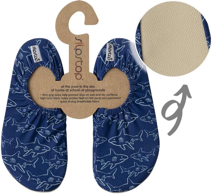 Slipstop Bull shark - donkerblauwe haaien