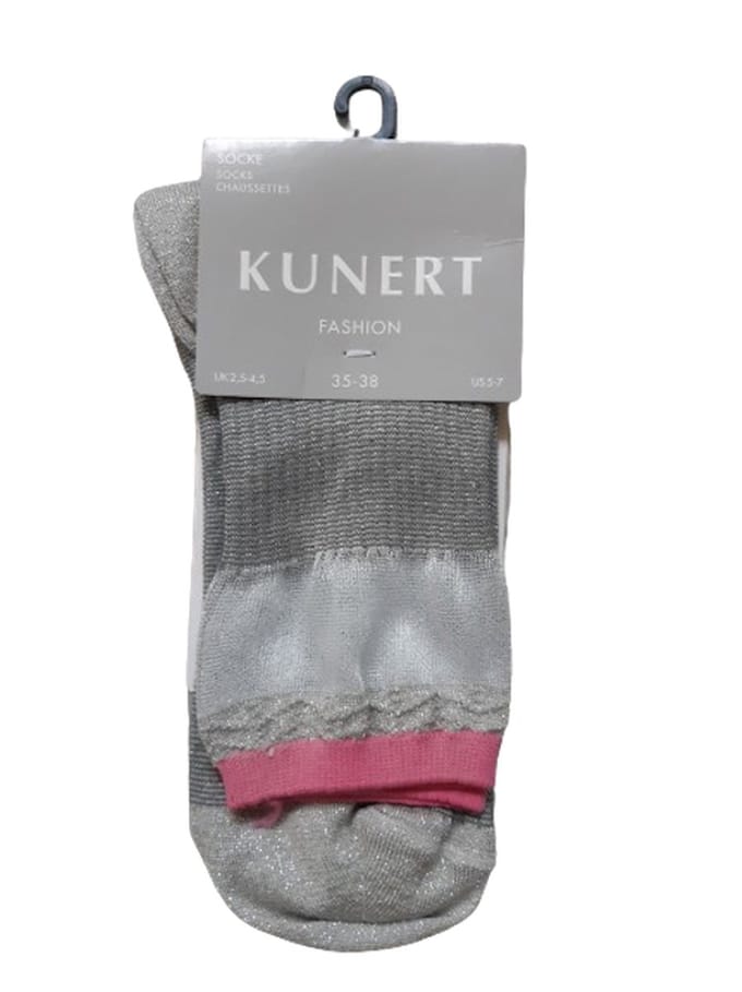 Kunert sokken maat 35/38 licht grijs