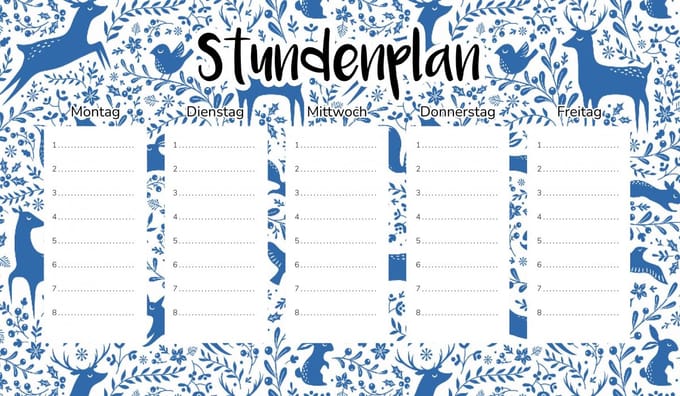 Wallvy Magnetisch Lesrooster - 45x26cm - Blauw - Personaliseerbaar