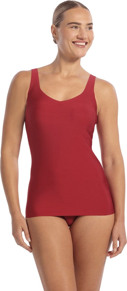 Ten Cate Secrets singlet 2-way velvet red voor Dames | Maat S