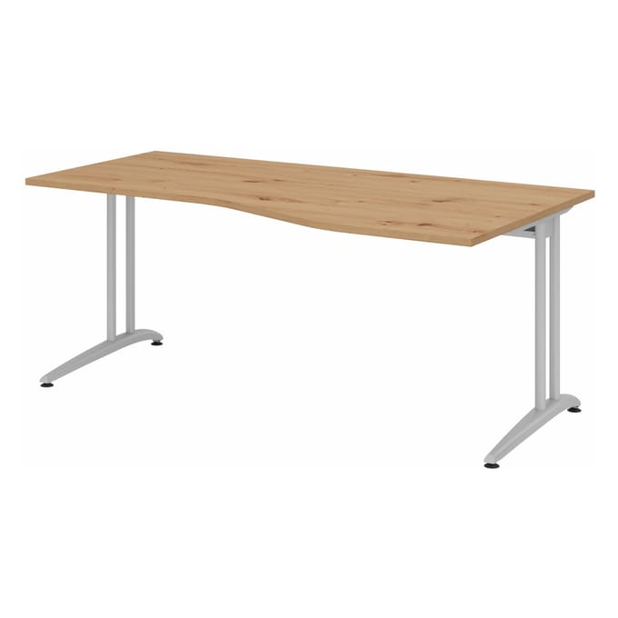 BELA 18 S | Bureau - 180 x 100 Knoestige Eiken
