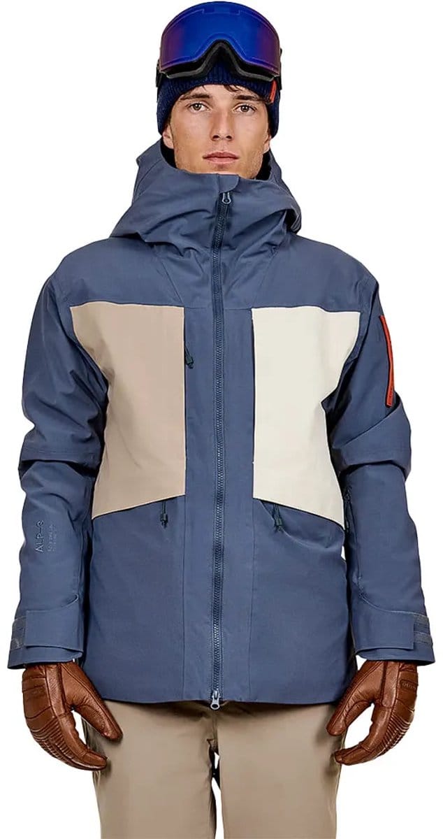 The Mountain Studio 3l Hybrid Shell Jas Blauw XL Man